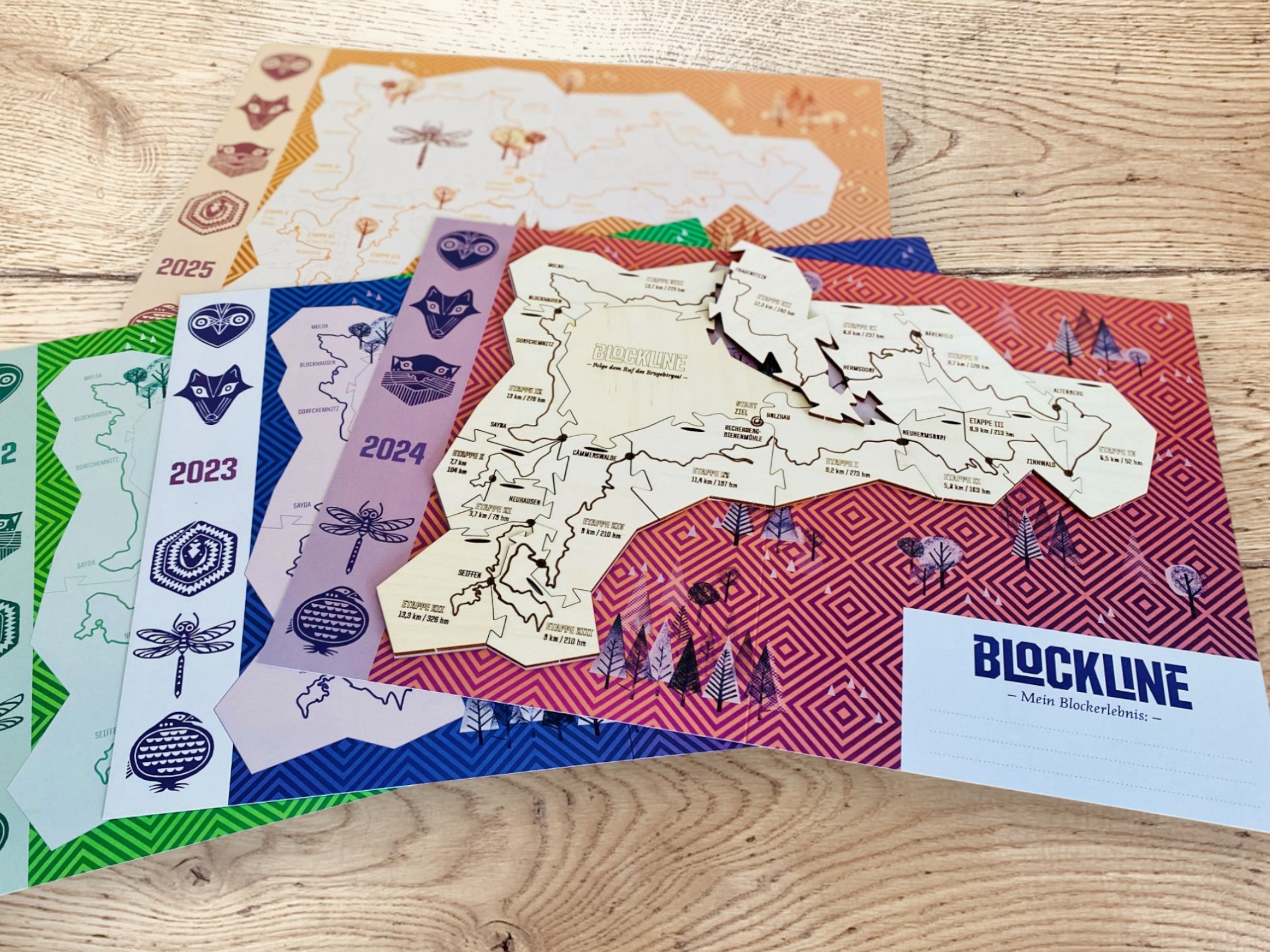 Dein Erlebnis. Deine Erinnerung. Das BLOCKLINE-Puzzle.